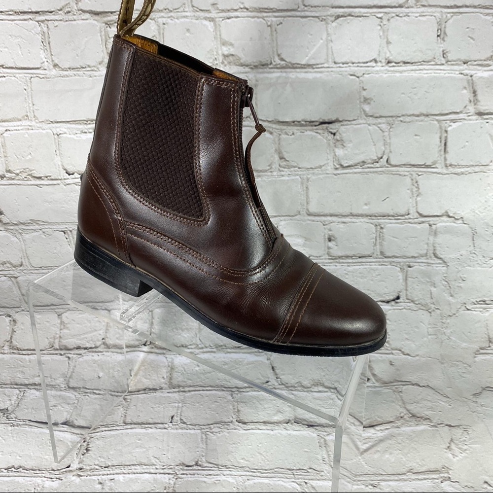 Treadstone  brown leather ankle boots sz 5